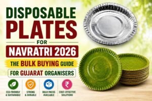 disposable plates for Navratri