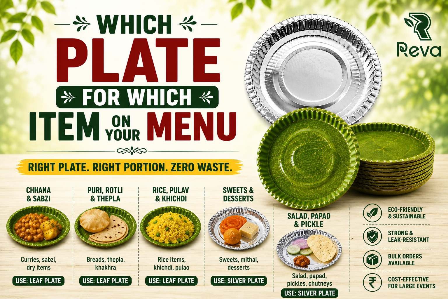 usage of paper plate